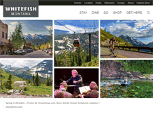 Tablet Screenshot of explorewhitefish.com